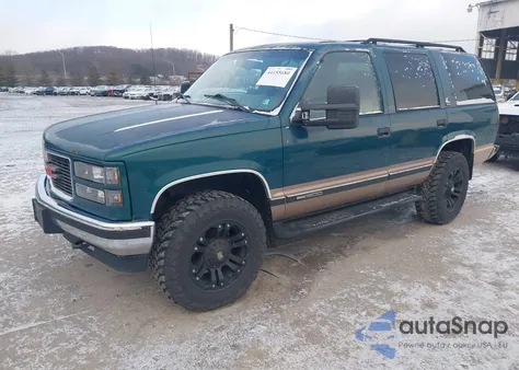 1996 GMC Yukon z USA, uszkodzony, nr VIN 1GKEK13R7TJ707924